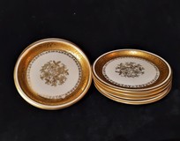 Antique Tea Saucer Set