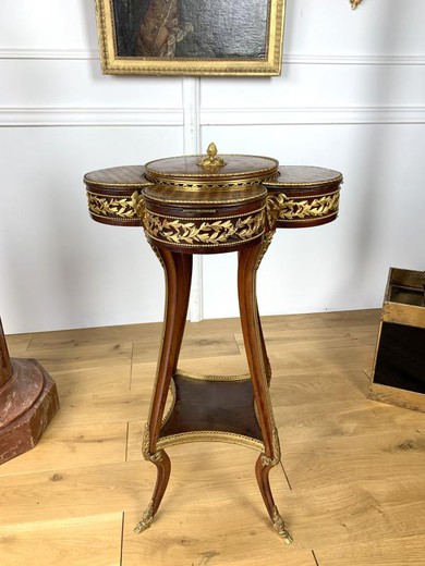 Antique table for needlework