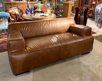 Leather sofa