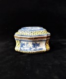 Antique Faience Box