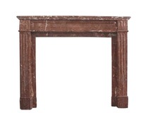 Antique fireplace portal