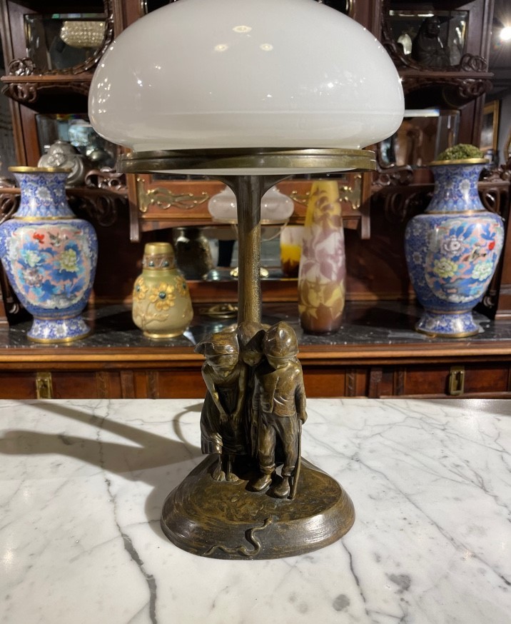 Antique table lamp