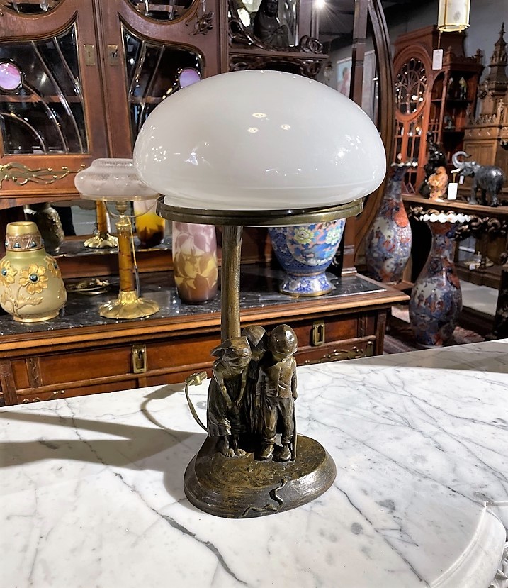Antique table lamp
