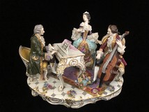 Antique sculpture "Musicians"