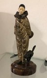 Antique sculpture "Pierrot"