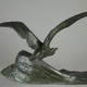 Antique sculpture "Flight of the seagull"