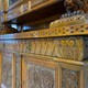 Antique Spanish style carved buffet