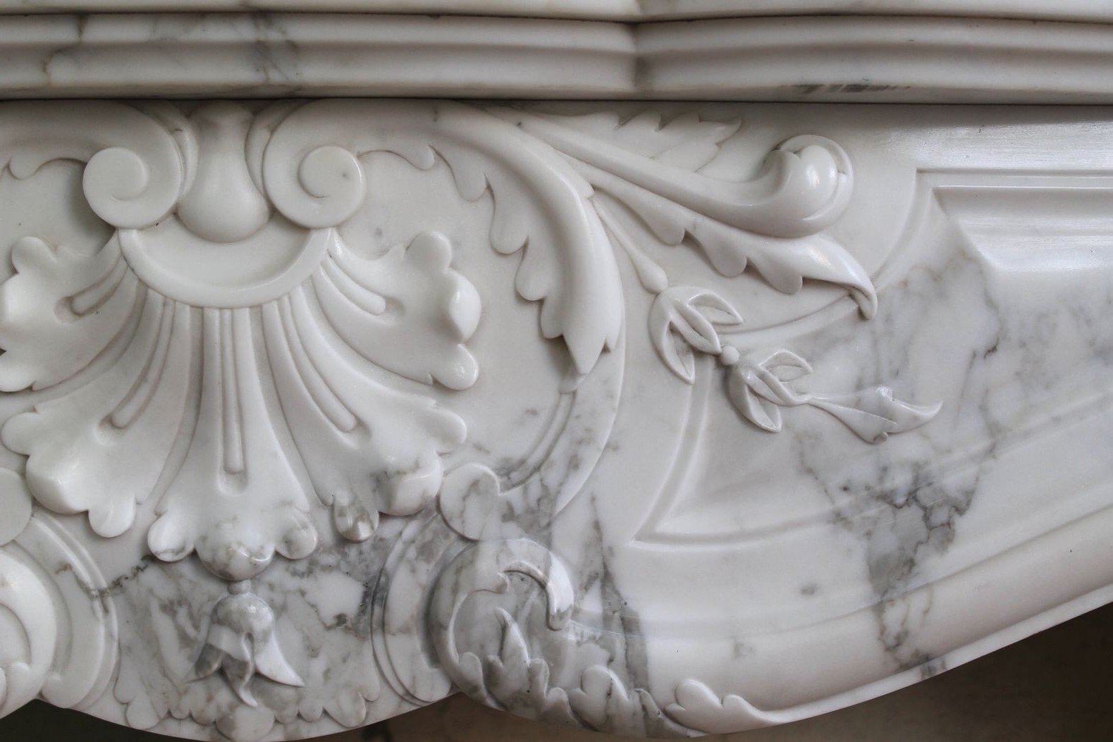 Antique fireplace