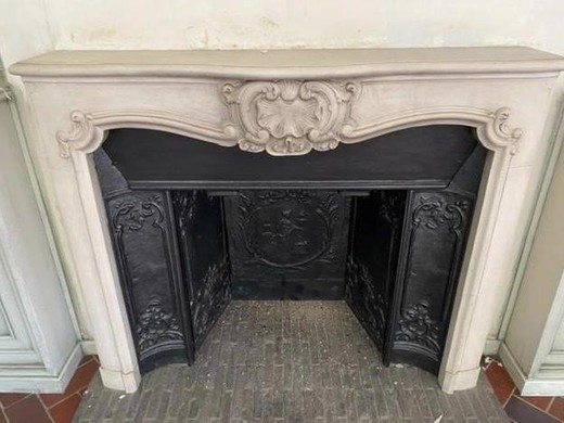 Antique fireplace