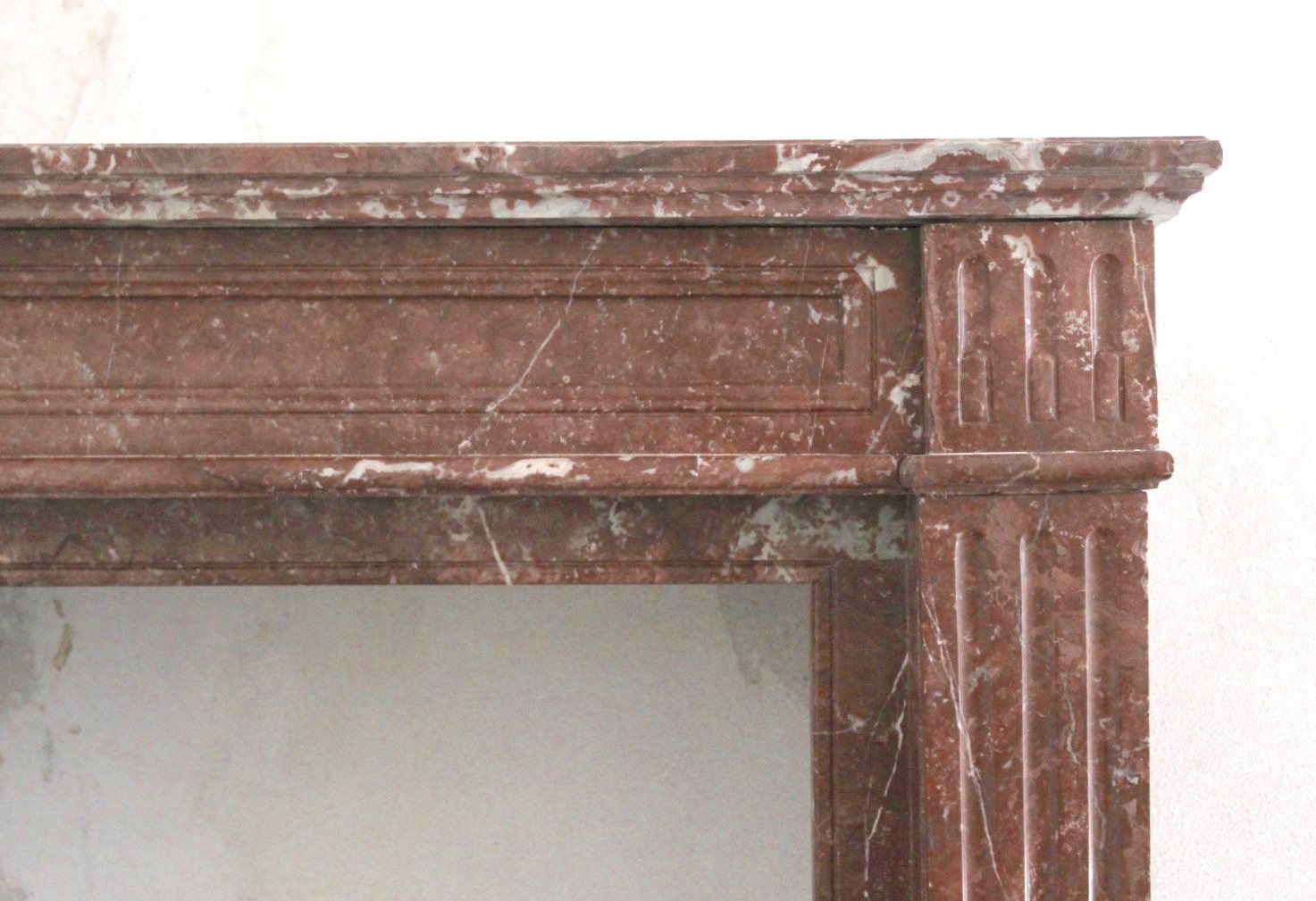 Antique fireplace portal