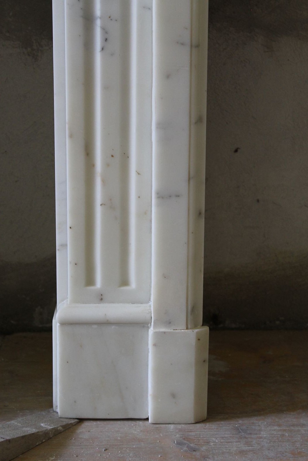 Antique fireplace portal