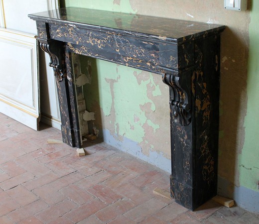Antique fireplace portal