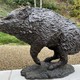 Rare bronze sculpture "Boar"