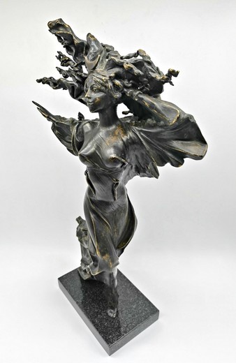 Nymph sculpture