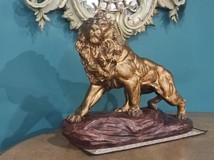 Terracotta sculpture "Lion"