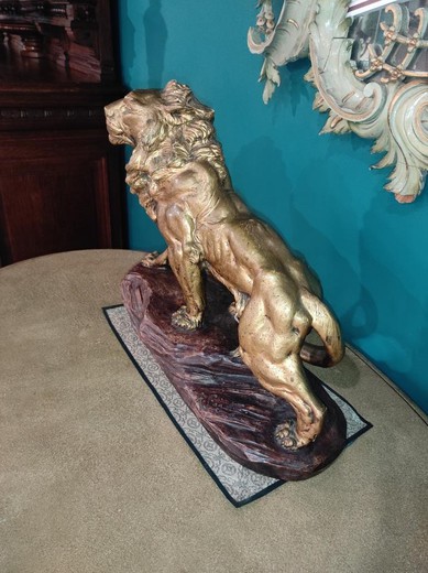 Terracotta sculpture "Lion"