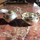 Antique silver set