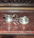 Antique silver set