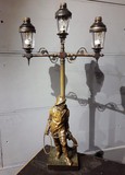 Антикварная настольная лампа «Моряк»