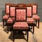 6 antique Empire style chairs