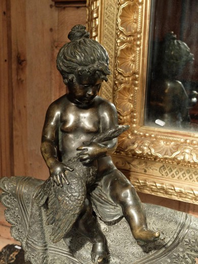 антикварная бронза, подарки, презентабельный подарок, парные скульптуры из бронзы, держатели книг, предметы декора, в стиле рококо, в стиле Людовика XV, скульптуры в стиле Людовика XV