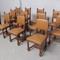 Комплект антикварных стульев