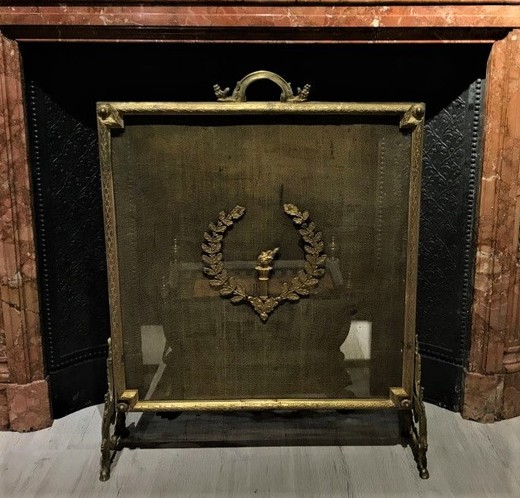 Antique Fireplace screen