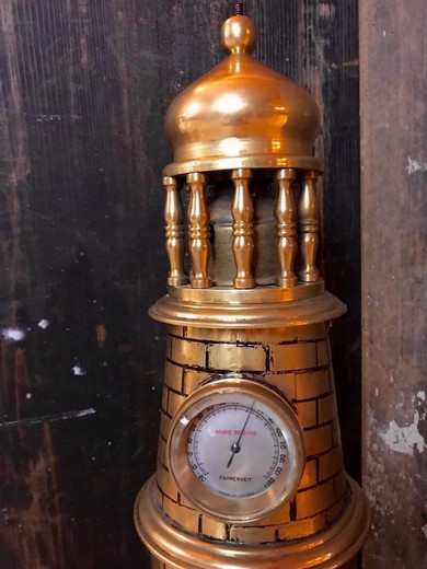 Antique big lighthouse clock