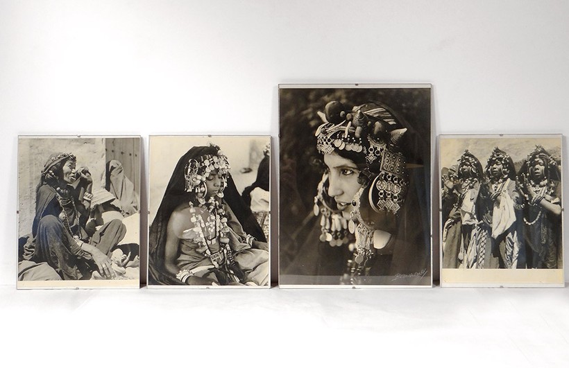 A set of four photo panels "Judea of Morocco"