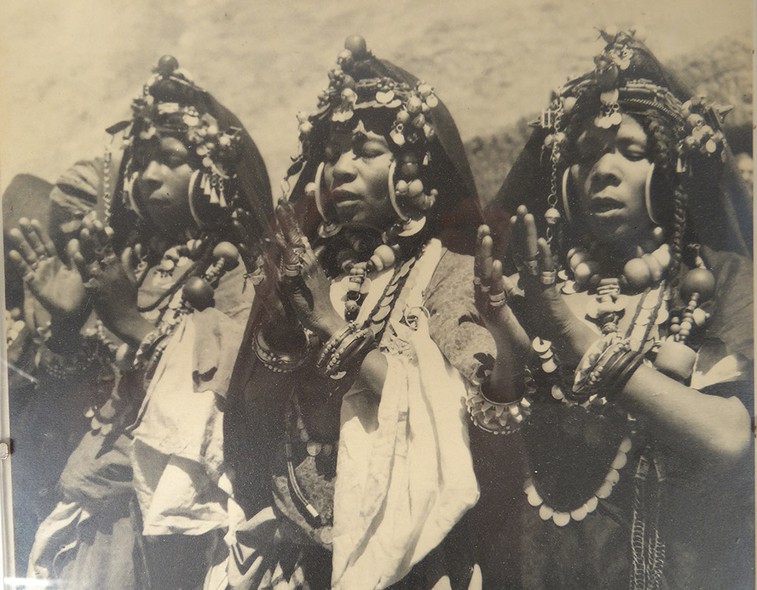 A set of four photo panels "Judea of Morocco"