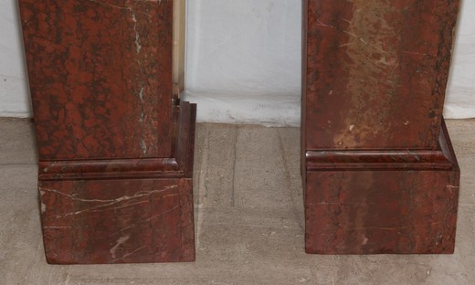 Antique twin pedestals