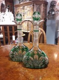 Antique twin decanters