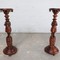 Antique pair Brittany stands