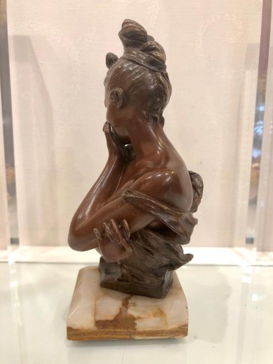 Antique bust of "Laughter"