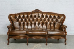 Antique rococo style sofa