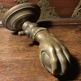 Antique bronze door knocker