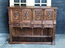 Antique renaissance style cabinet