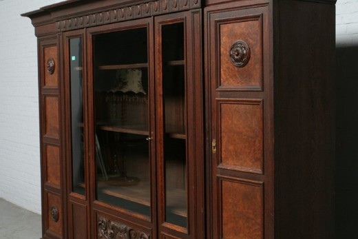 Antique Renaissance style bookcase