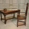 Antique desk and armchair