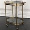 Antique serving trolley table