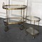 Antique serving trolley table