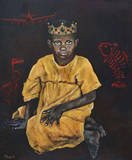 The painting "The Young Queen"