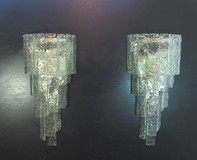 Pair of vintage sconces Mazzega