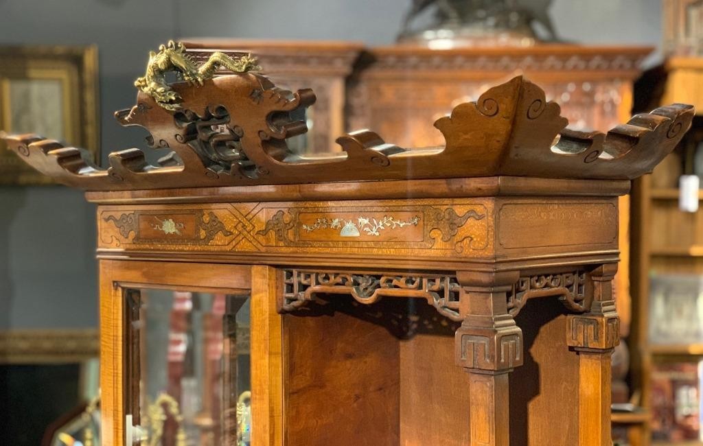 Antique bookcase