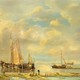 Antique painting "Seascape"