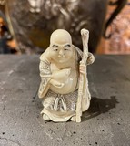 Antique netsuke "Hotei"