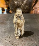 Antique netsuke "Foreigner"