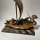 Антикварная скульптурная композиция «Такарабунэ»