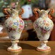 Antique pair vases