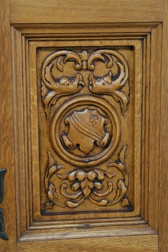 Antique Flemish style cabinet